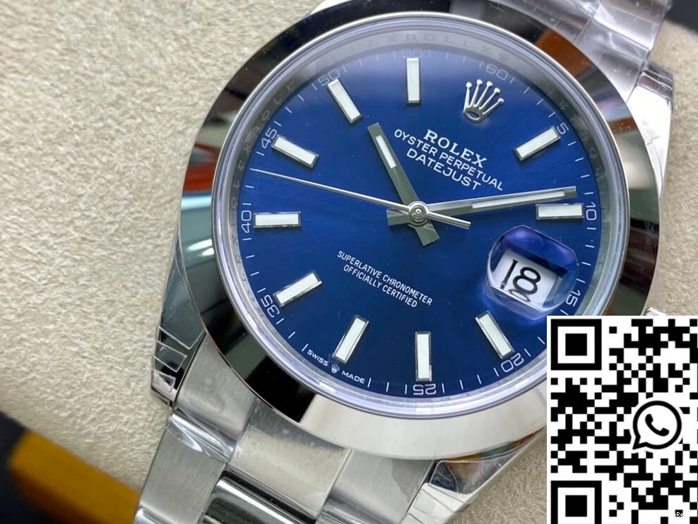 Dial Datejust Rolex Factory VS M126300-0001 Blue 0210